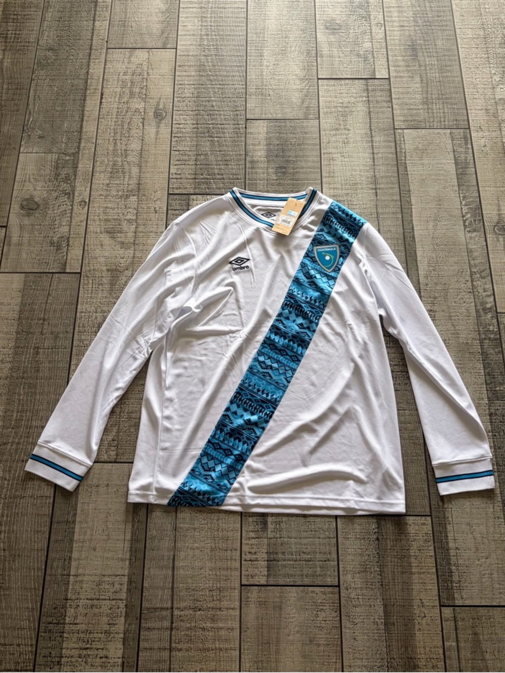 Guatemala 2024/25 White Long Sleeve Jersey!